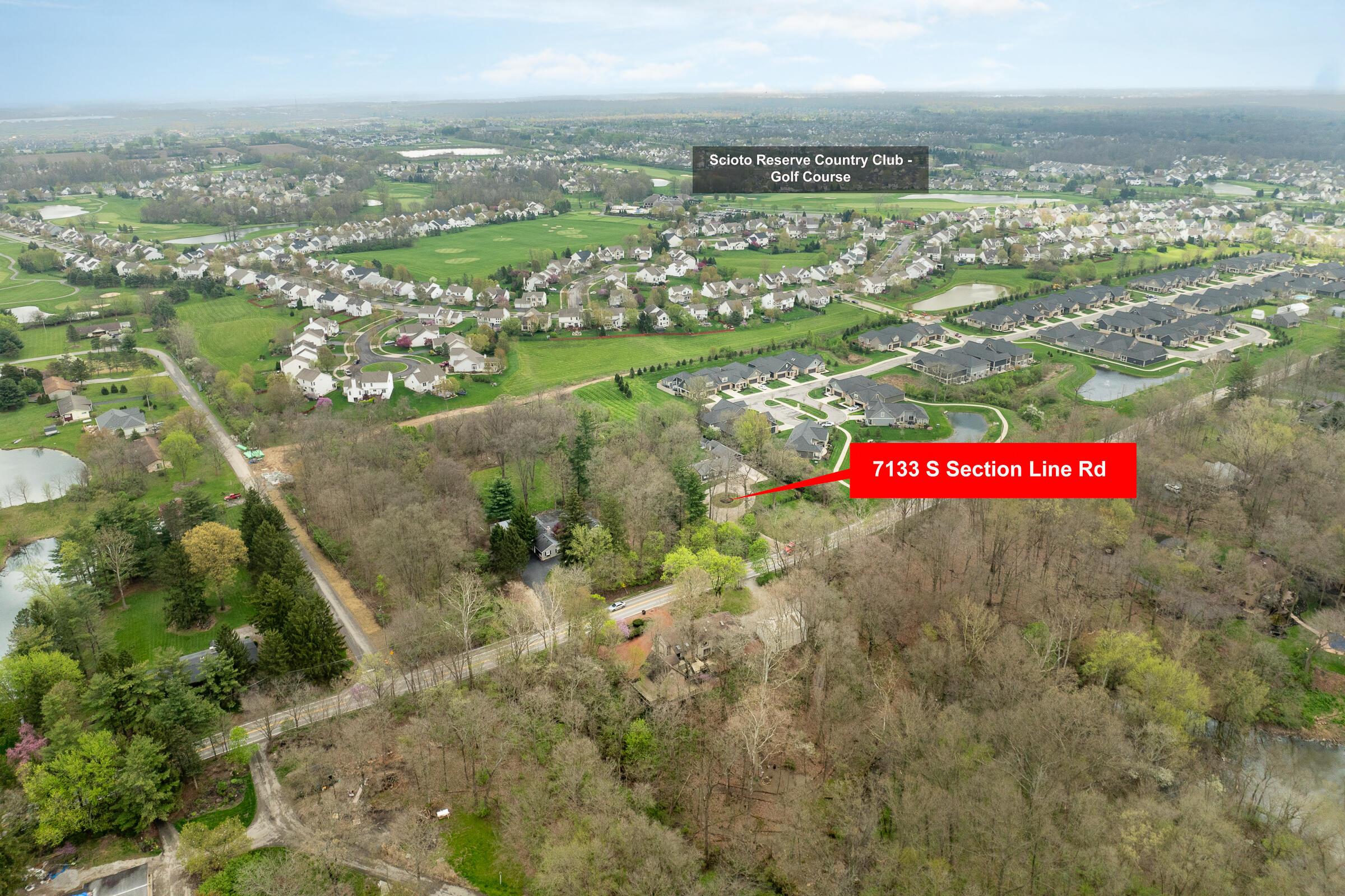 7133 South Section Line Road Delaware, OH 43015 - Photo 41 of 48 Aerial