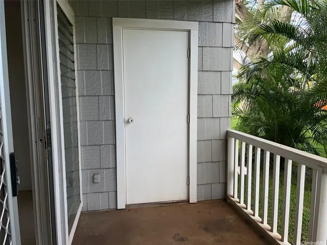 a view of outdoor space and deck