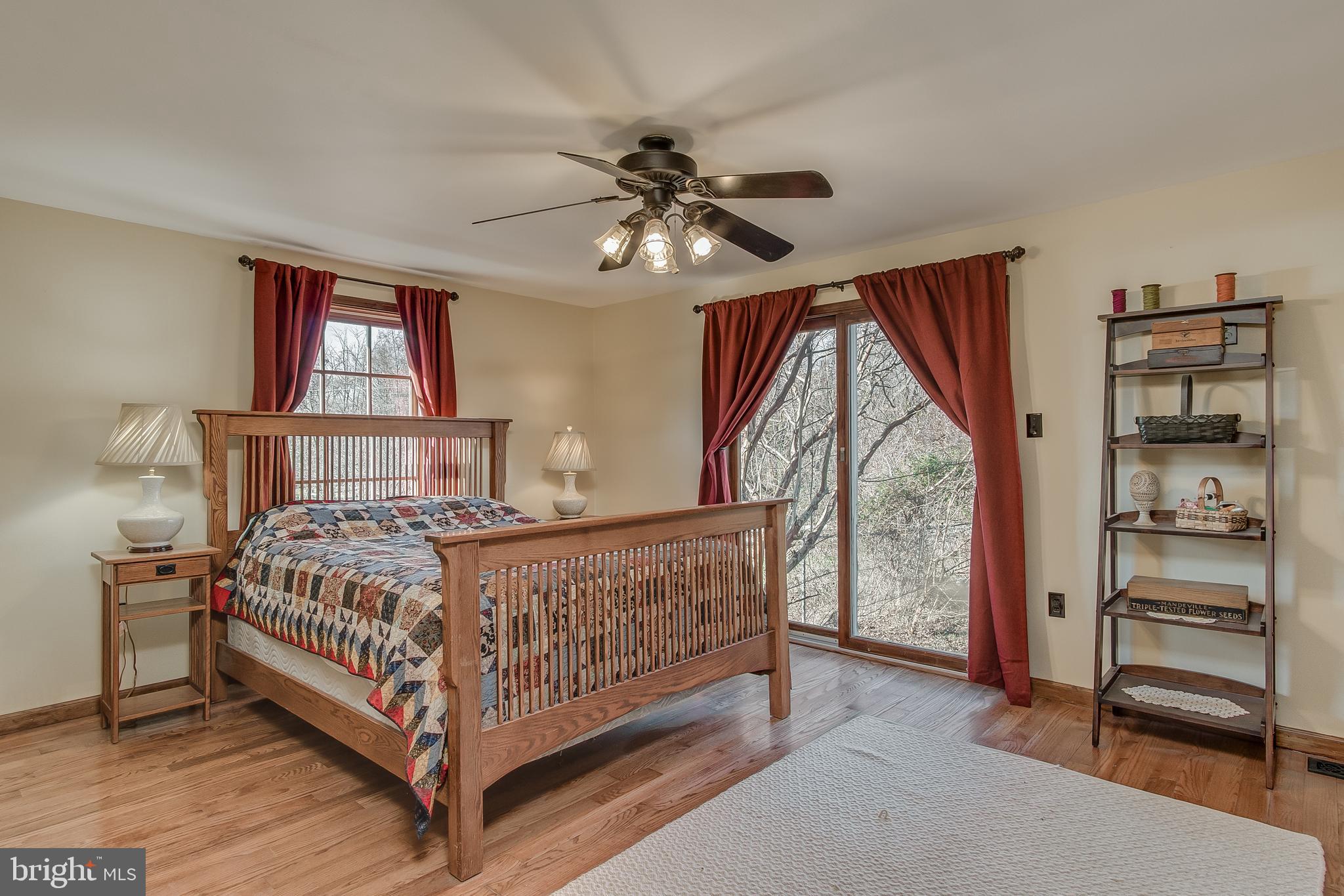1404-1406 Pleasant View Road Adamstown, MD 21710 - Photo 51 of 113 Primary BR - Backyard accessible via sliding door