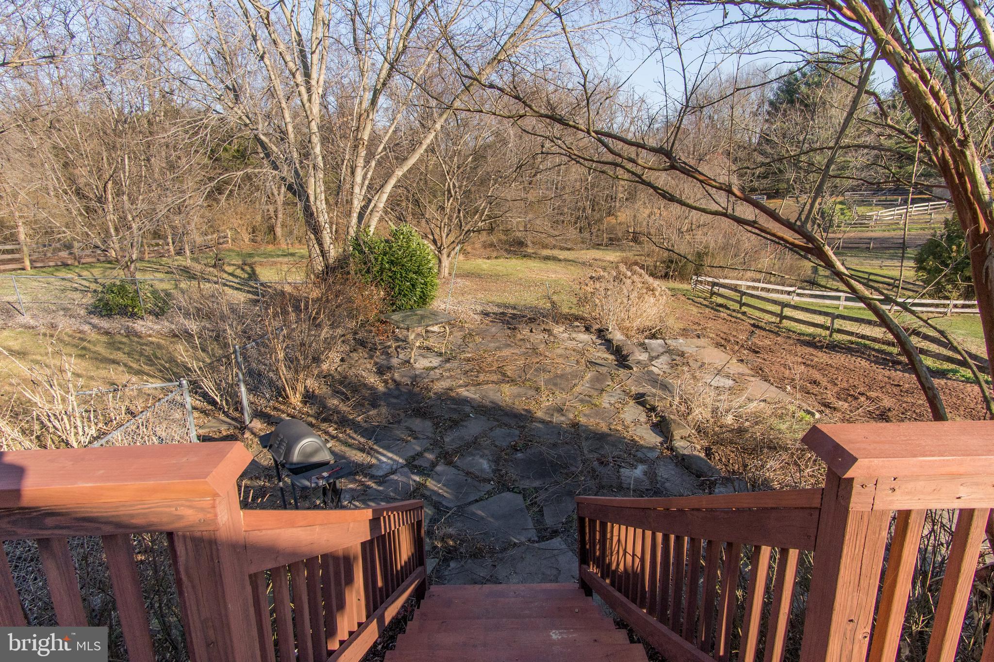 1404-1406 Pleasant View Road Adamstown, MD 21710 - Photo 75 of 113 Stone Patio at Base of Deck