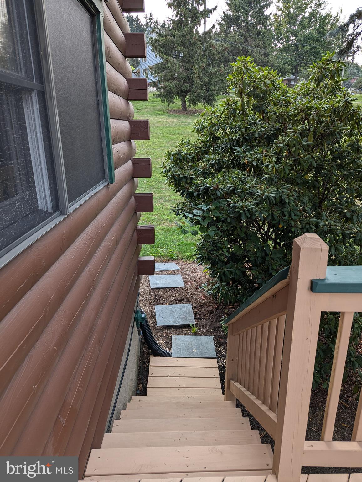 4767 Ore Bank Road Hellam, PA 17406 - Photo 66 of 82 Stairs to Ground Level on Driveway Side