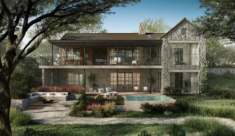 a front view of a house with porch