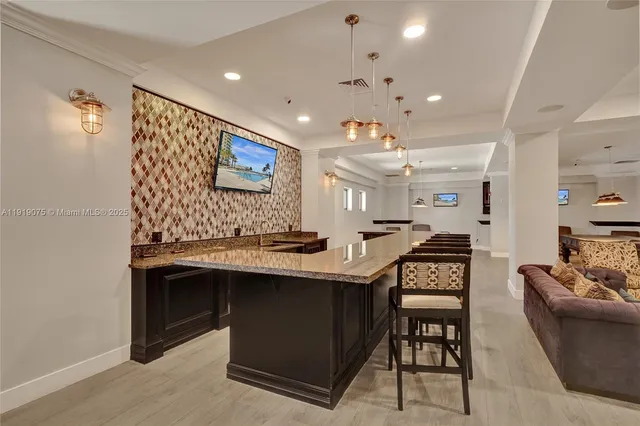 a view of a building with many windows