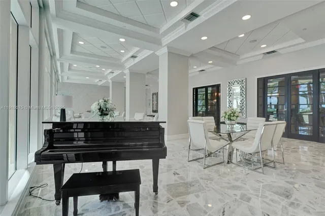 a view of a city with ocean view