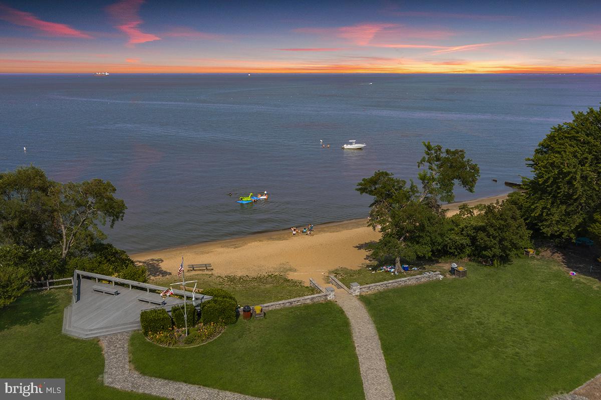 1314 Cape St Claire Road Annapolis, MD 21409 - Photo 50 of 60 Aerial view of the beach