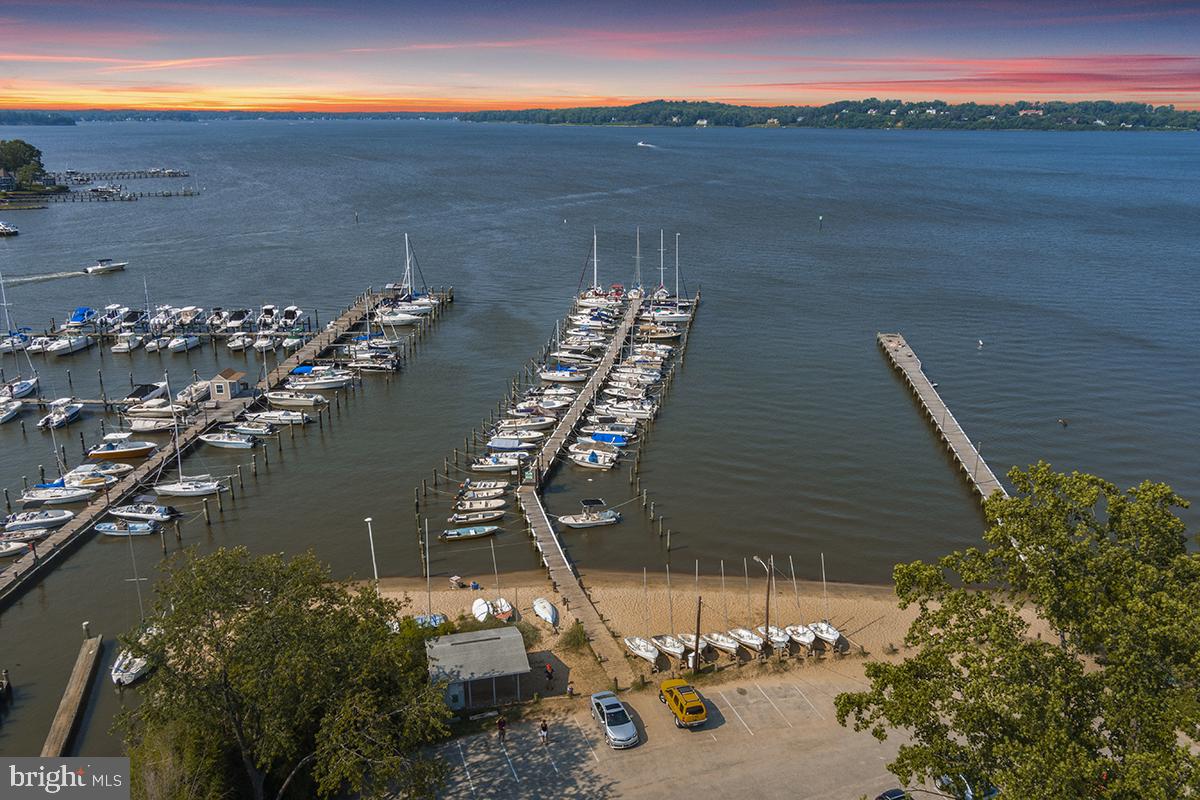 1314 Cape St Claire Road Annapolis, MD 21409 - Photo 53 of 60 Aerial view of the 2nd beach