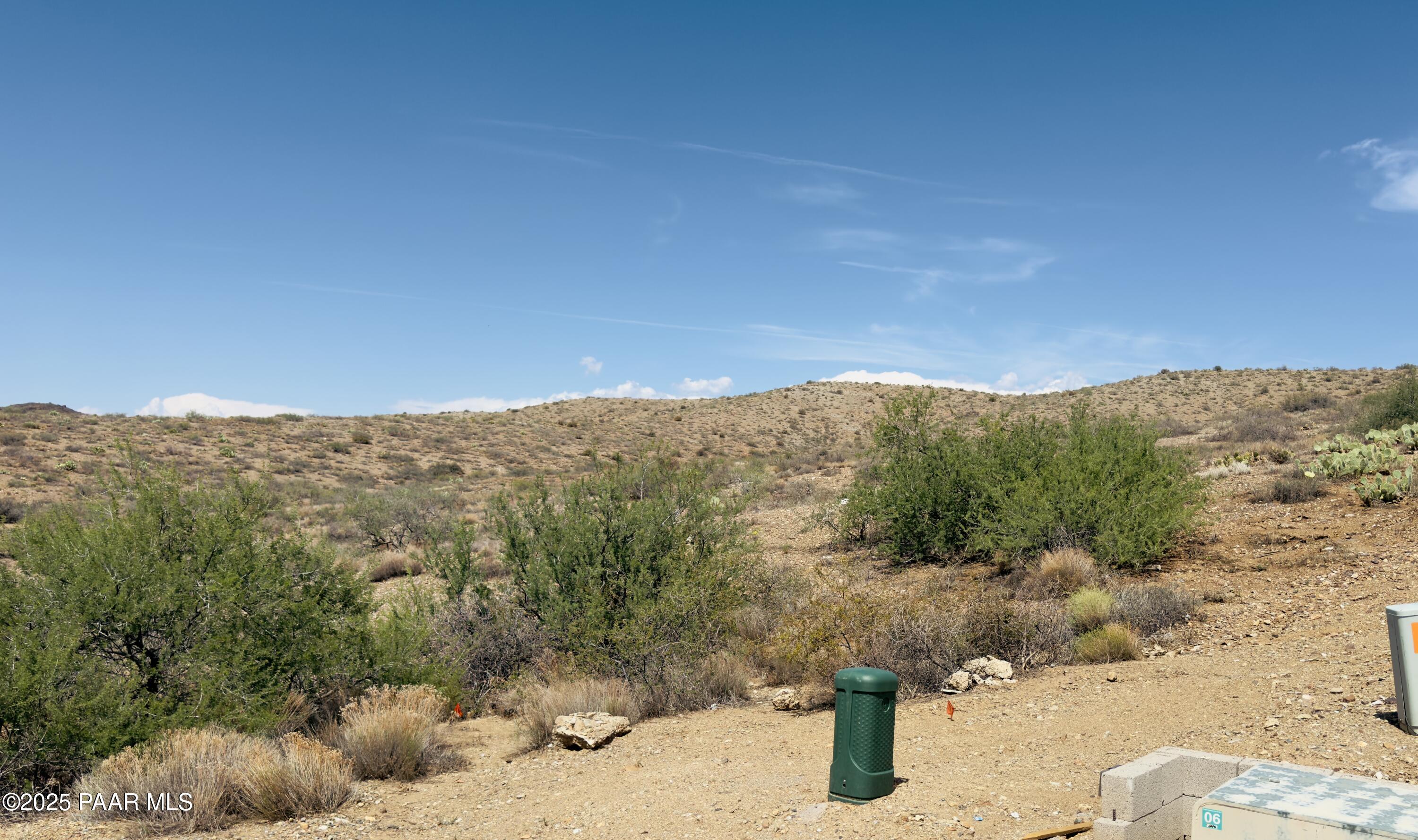 12782 South Rocking Lake Lane Mayer, AZ 86333 - Photo 13 of 13 a view of a dry yard with mountains in the background