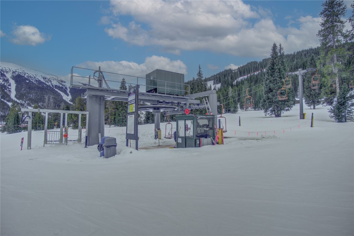 78 Guller Road, Unit 104 Copper Mountain, CO 80443 - Photo 14 of 15 a view of a terrace with storage and utility