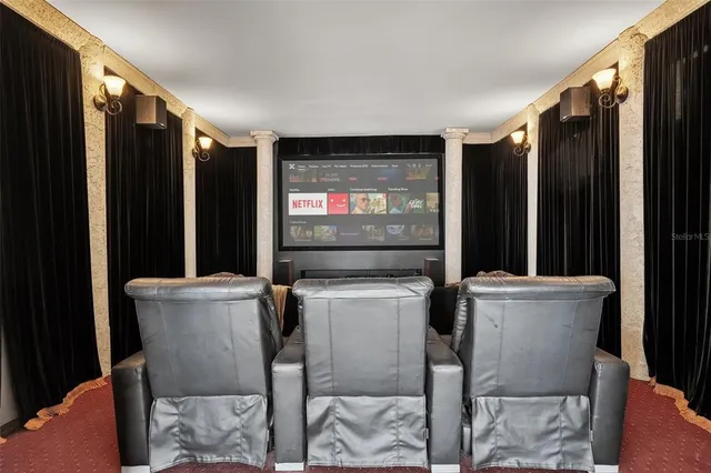 a view of a house with a swimming pool