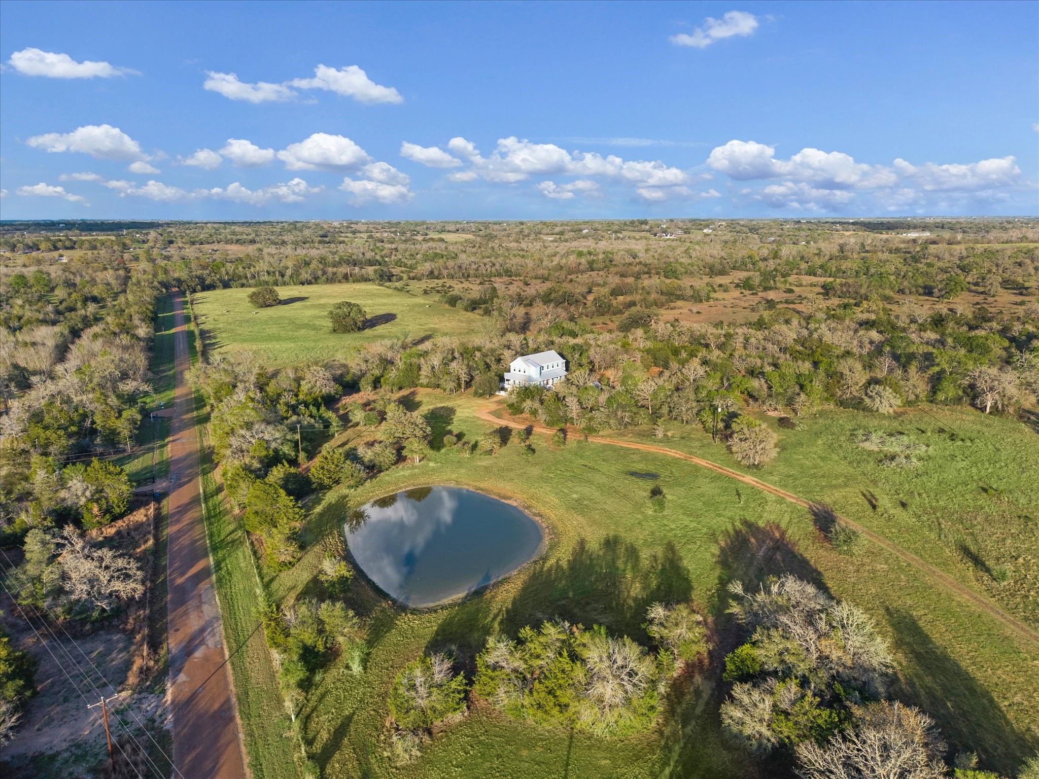 895 South Weyand Road Round Top, TX 78954 - Photo 21 of 37 a view of outdoor space and city view