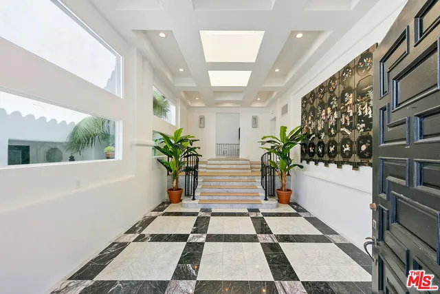 a view of a entryway