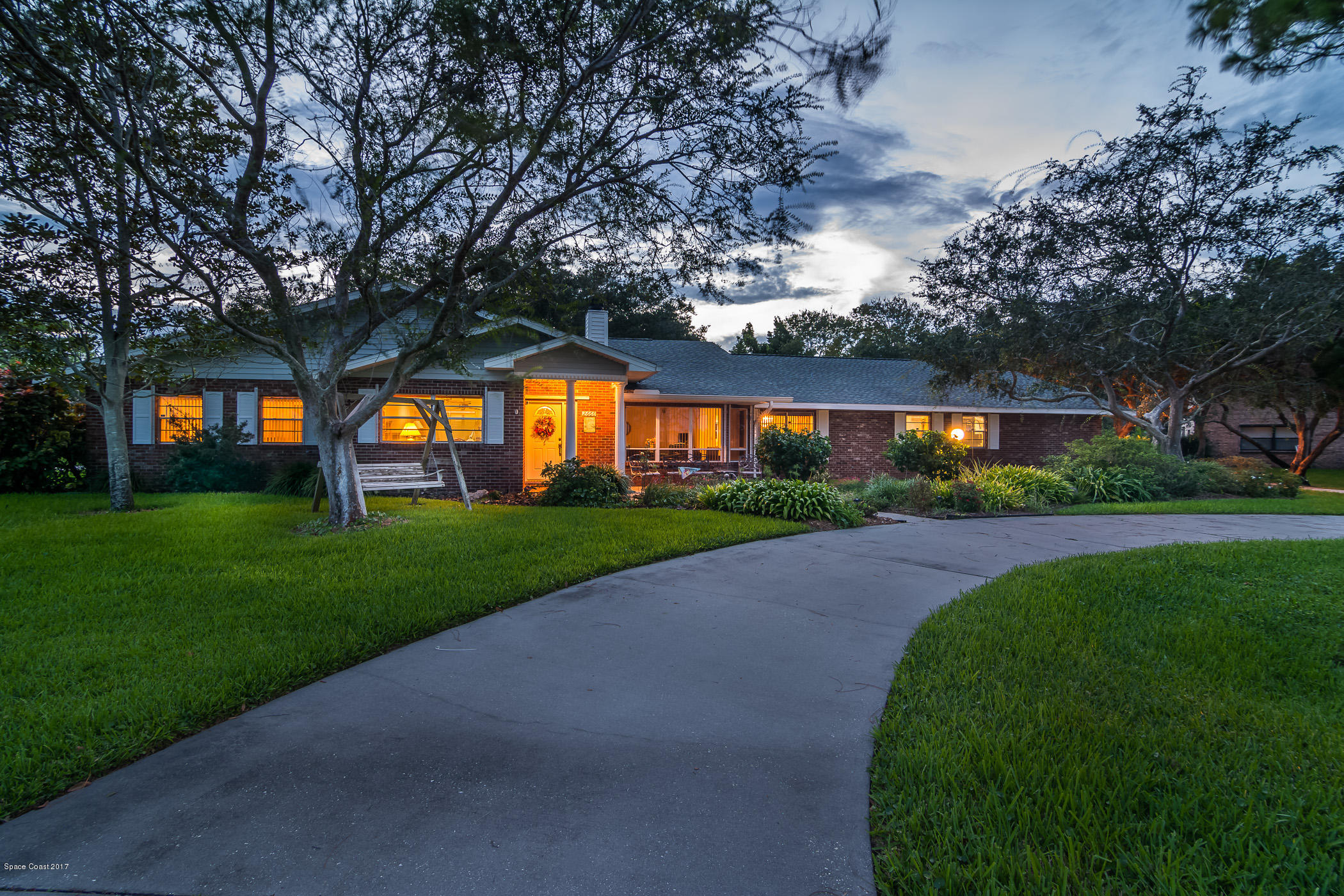 2660 Rocky Point Road Malabar, FL 32950 - Photo 47 of 71 Twilight Front