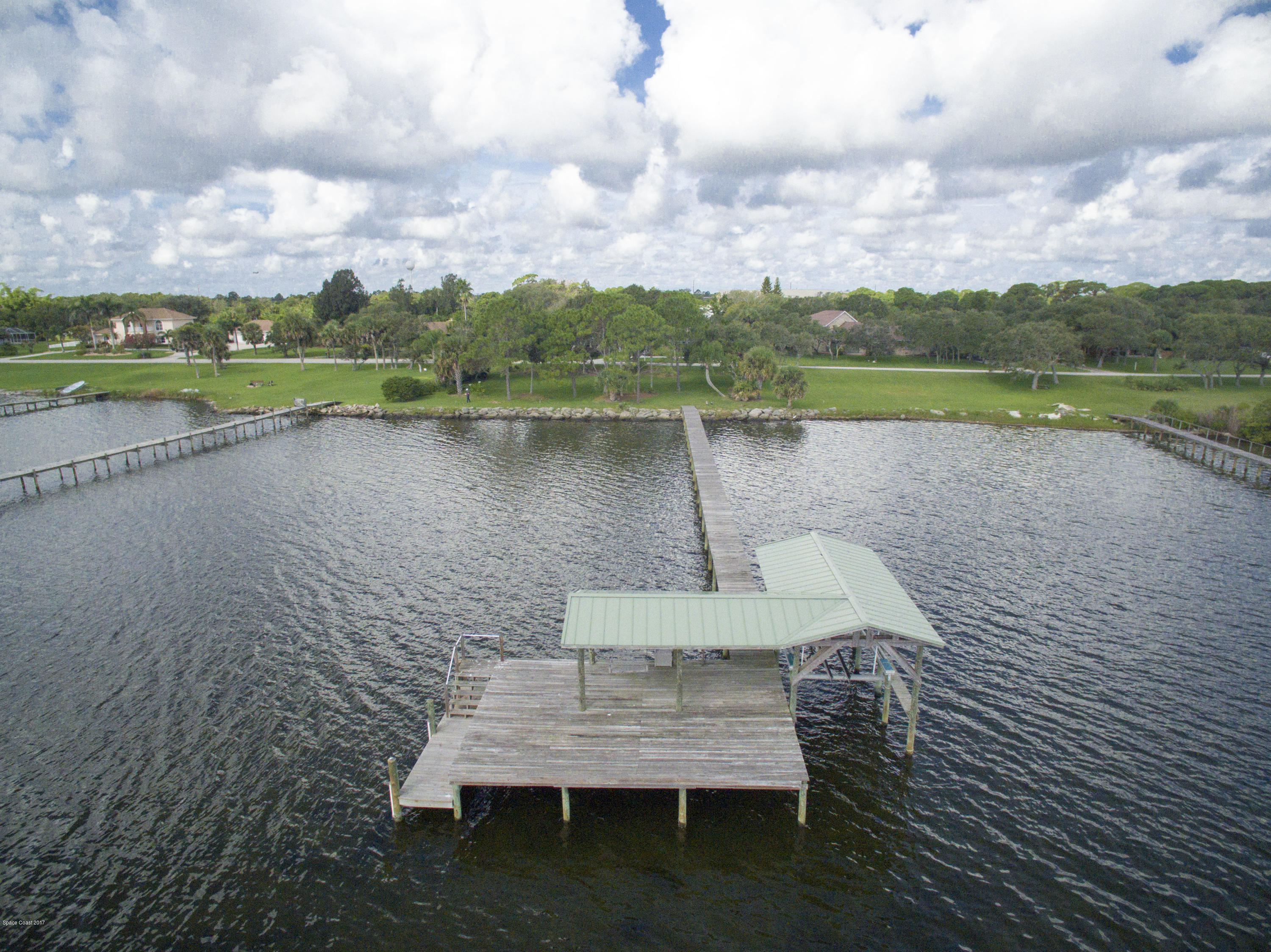 2660 Rocky Point Road Malabar, FL 32950 - Photo 55 of 71 Private Boat Dock