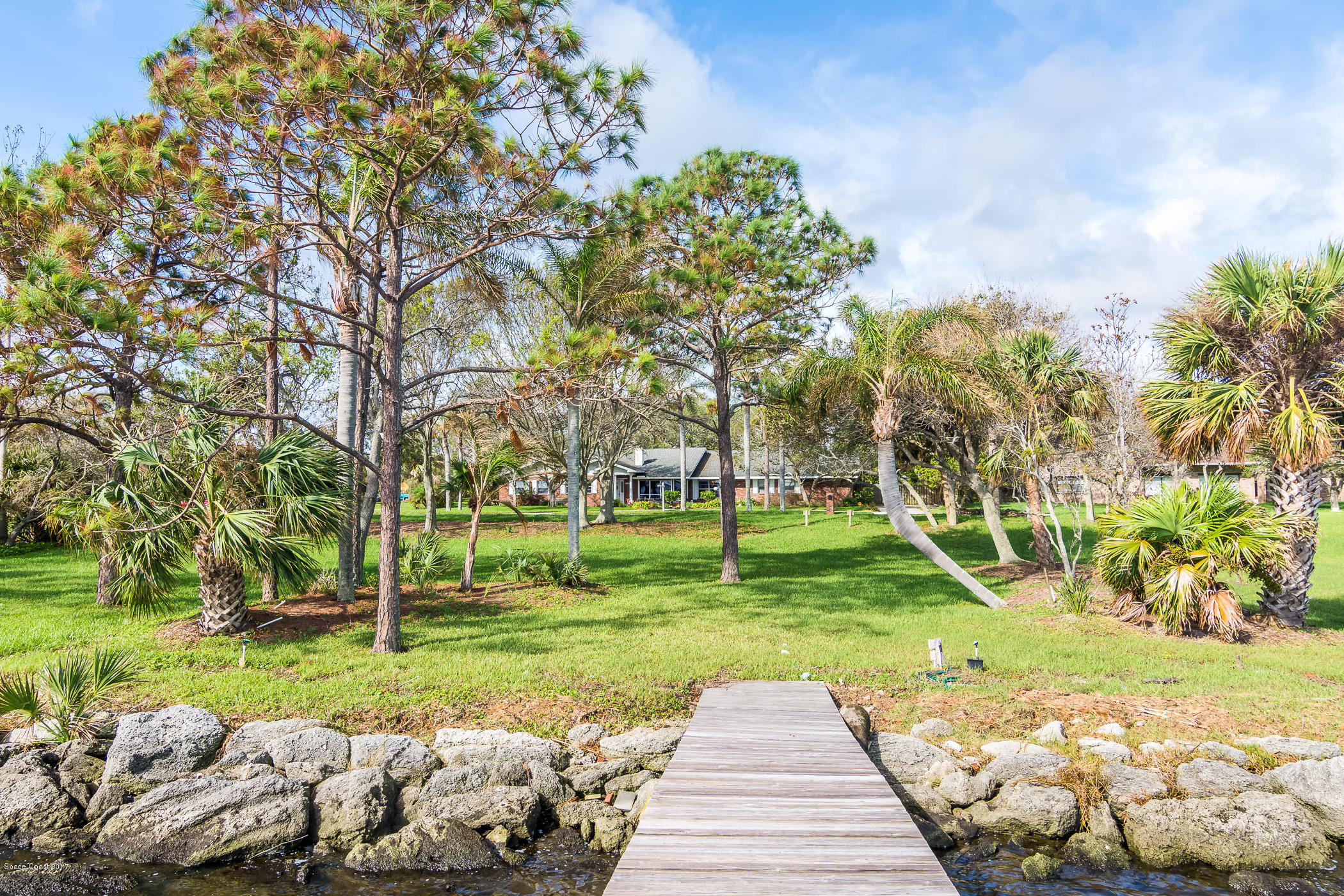 2660 Rocky Point Road Malabar, FL 32950 - Photo 58 of 71 Dock Leading to Property