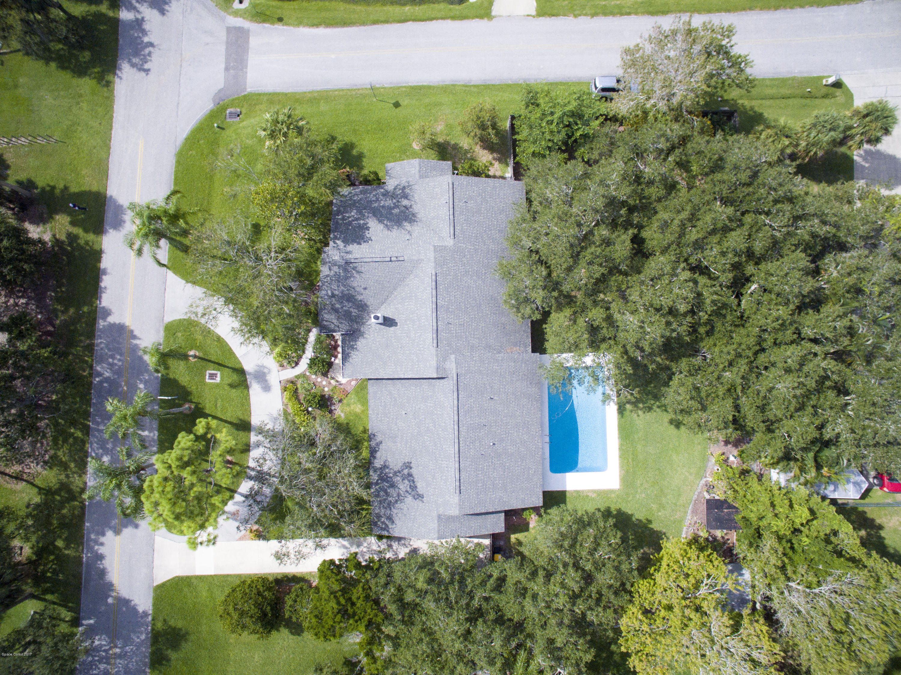 2660 Rocky Point Road Malabar, FL 32950 - Photo 65 of 71 Aerial Overhead