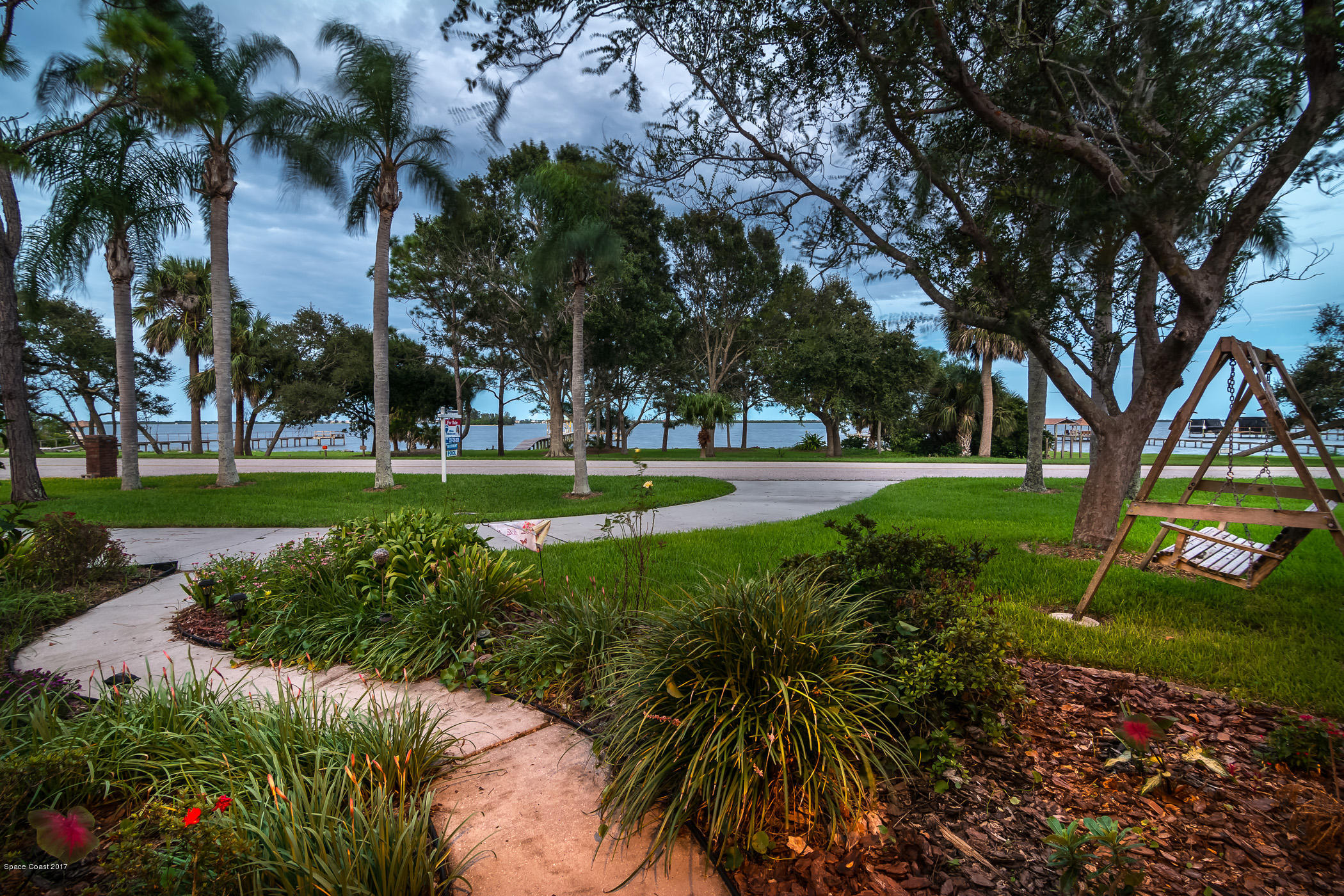 2660 Rocky Point Road Malabar, FL 32950 - Photo 68 of 71 Twilight Landscape