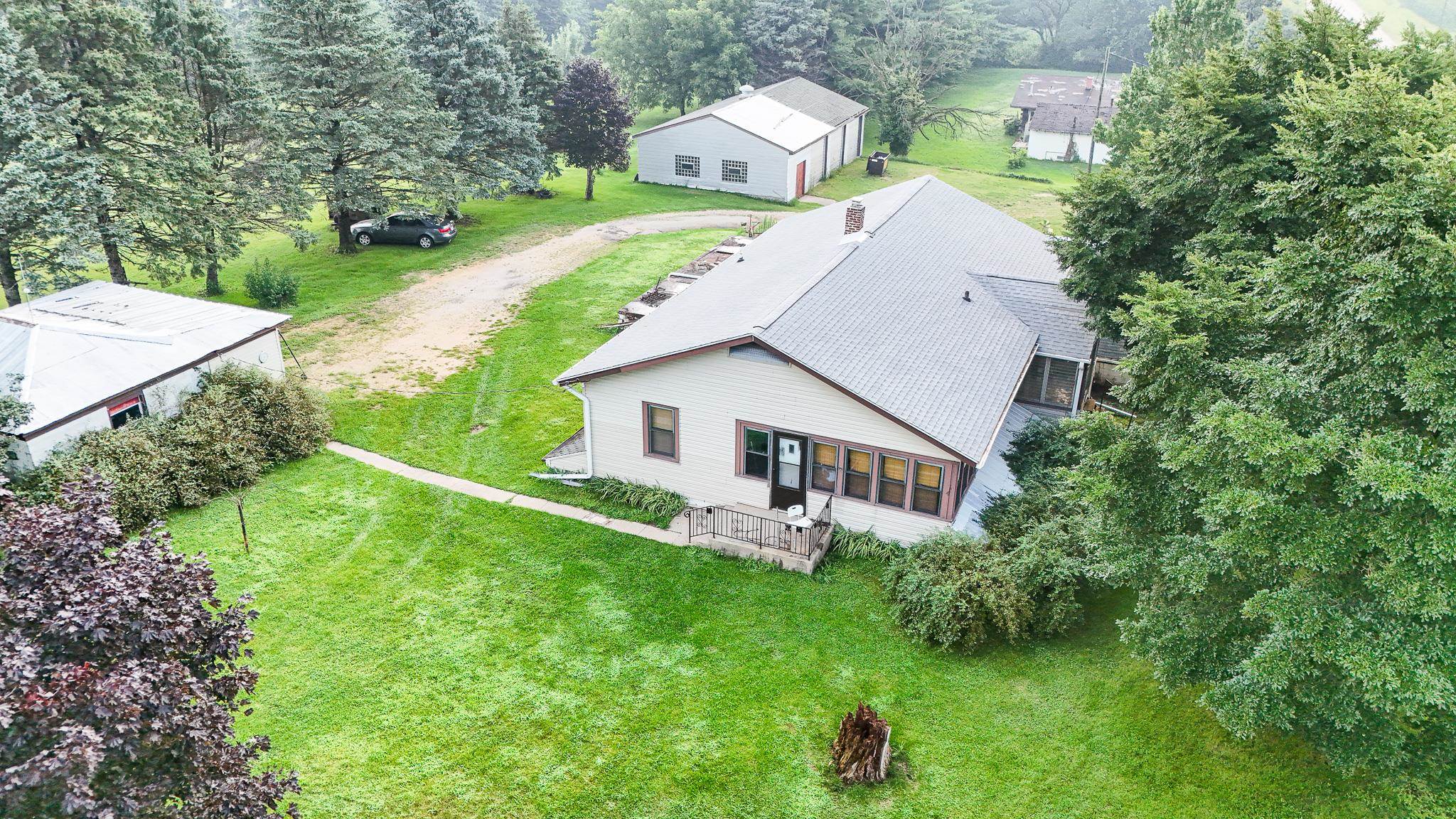 7916 West Pines Road Polo, IL 61064 - Photo 19 of 42 an aerial view of a house