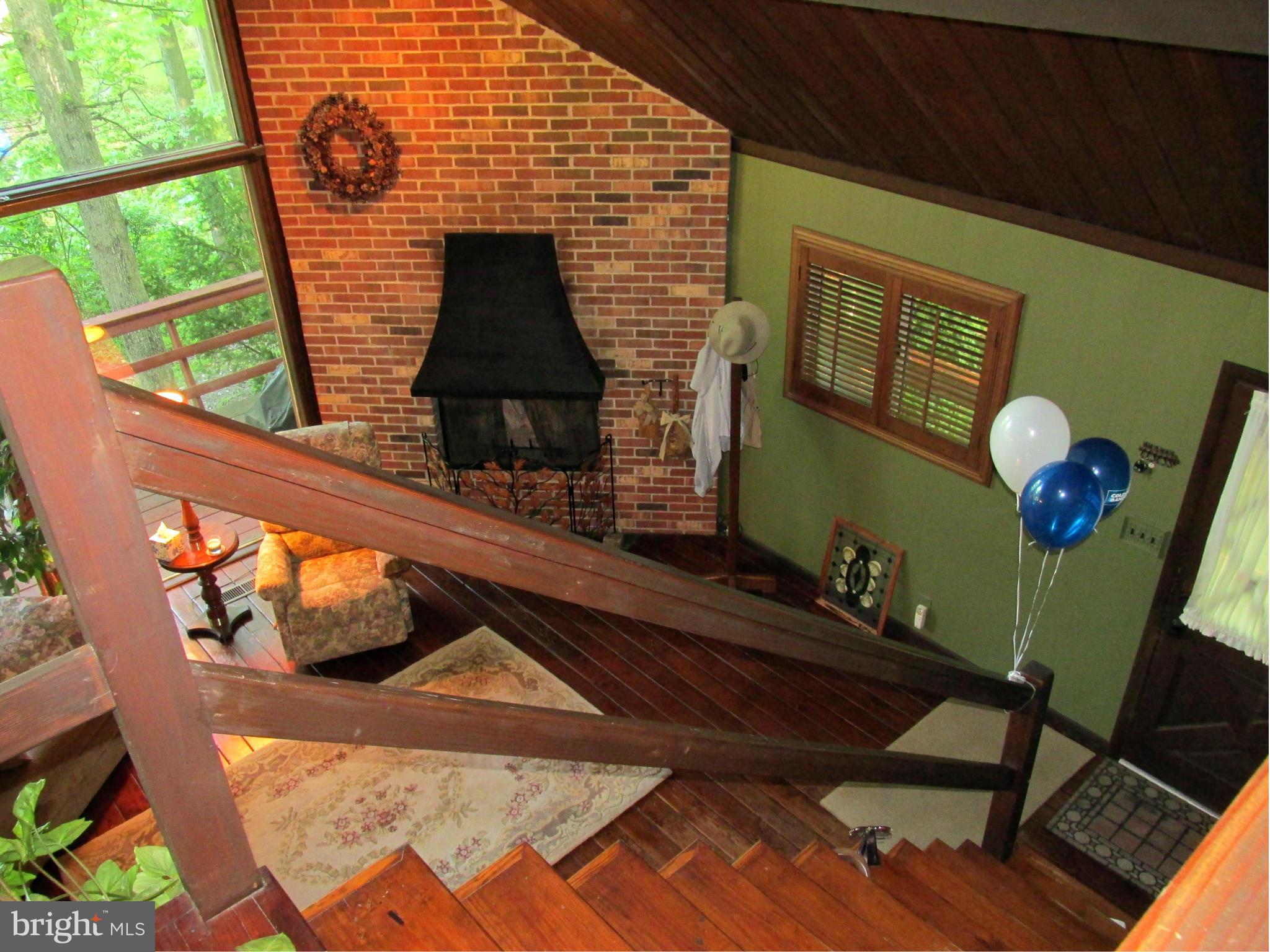 119 Indian Hills Road Locust Grove, VA 22508 - Photo 10 of 30 View from loft looking down to living room