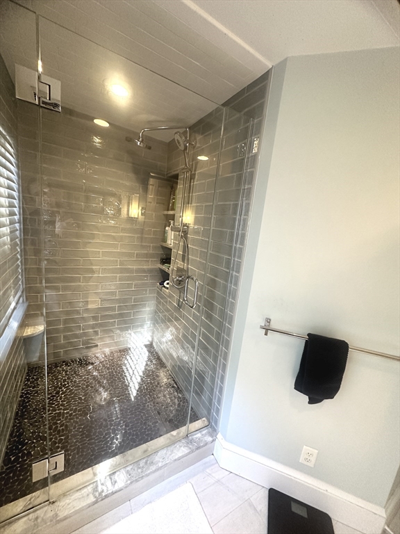 164 Florence Road Waltham, MA 02453 - Photo 12 of 19 a bathroom with a shower