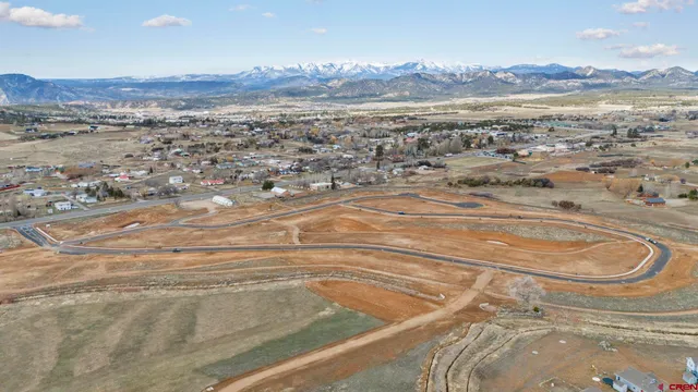 a view of a lake with a mountain