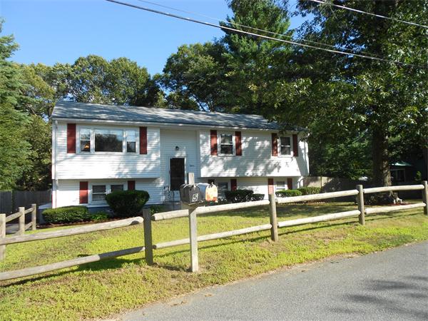 12 Kalmia Road Holbrook, MA 02343 - Photo 2 of 17 a view of a house with backyard and road