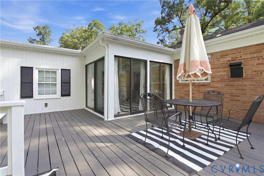 6405 Buckhill Road Richmond, VA 23225 - Photo 42 of 71 Spacious outdoor deck featuring gray wood-finish d