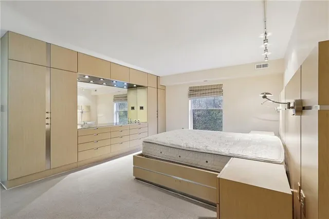 a bathroom with a sink and a shower