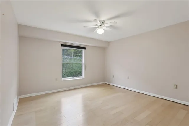 wooden floor in an empty room