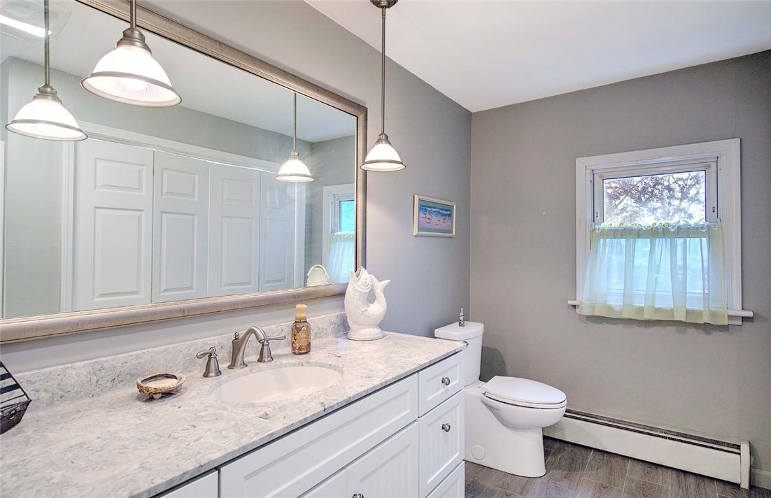 120 Grange Avenue Woonsocket, RI 02895 - Photo 34 of 50 Updated bathroom with washer and dryer