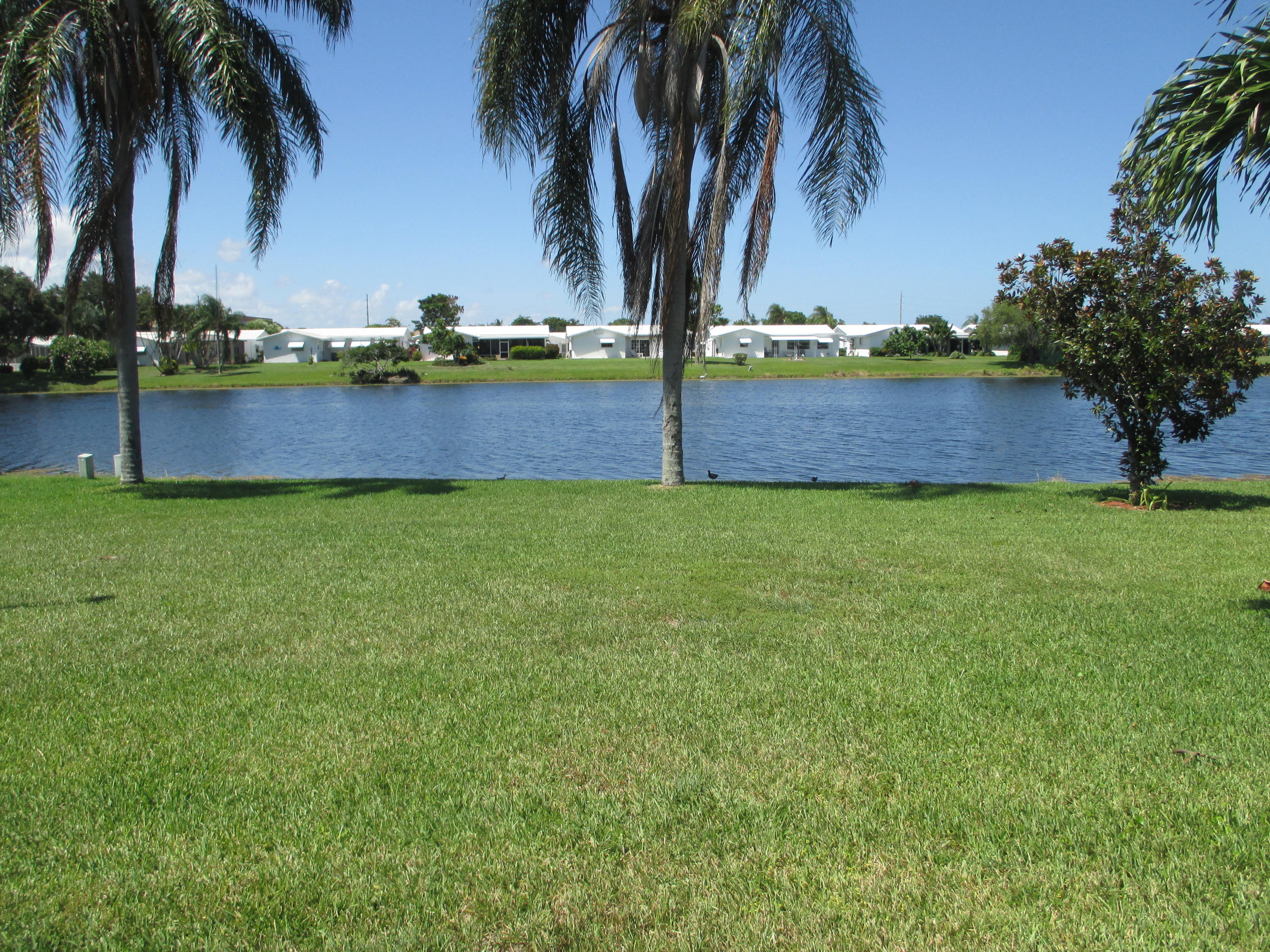2007 Southwest Roma Way Boynton Beach, FL 33426 - Photo 35 of 46 REAR VIEW OF LAKE