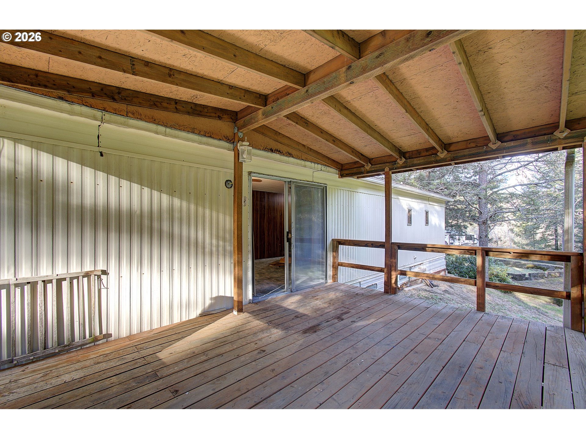 41615 Northeast Cedar Ridge Road Amboy, WA 98601 - Photo 26 of 44 a view of outdoor space with wooden floor