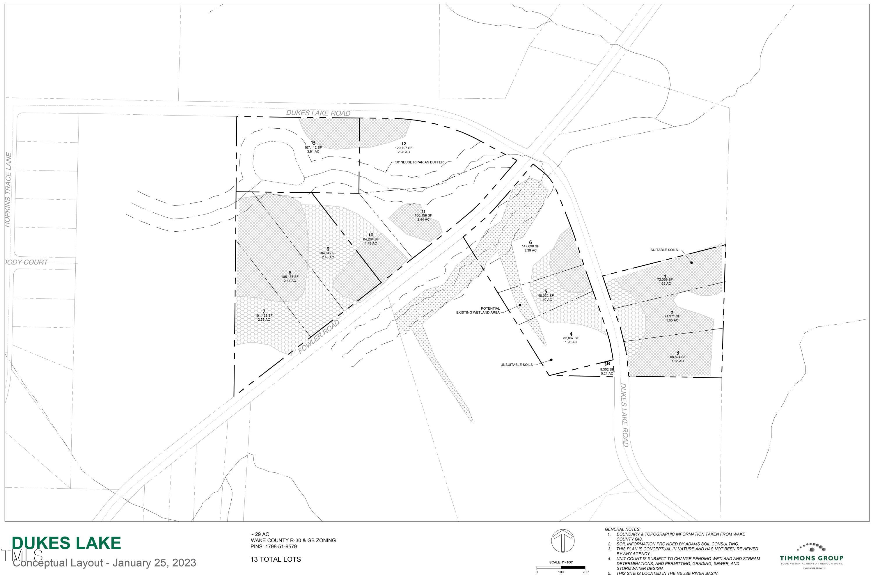 8504 Dukes Lake Road Zebulon, NC 27597 - Photo 3 of 4 Duke's Lake - subdivision layout