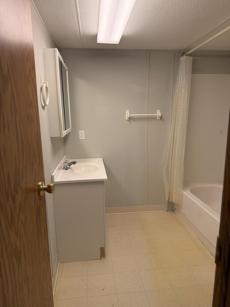 354 Ridgeview Circle Morganton, GA 30560 - Photo 7 of 10 a bathroom with a sink a mirror and shower