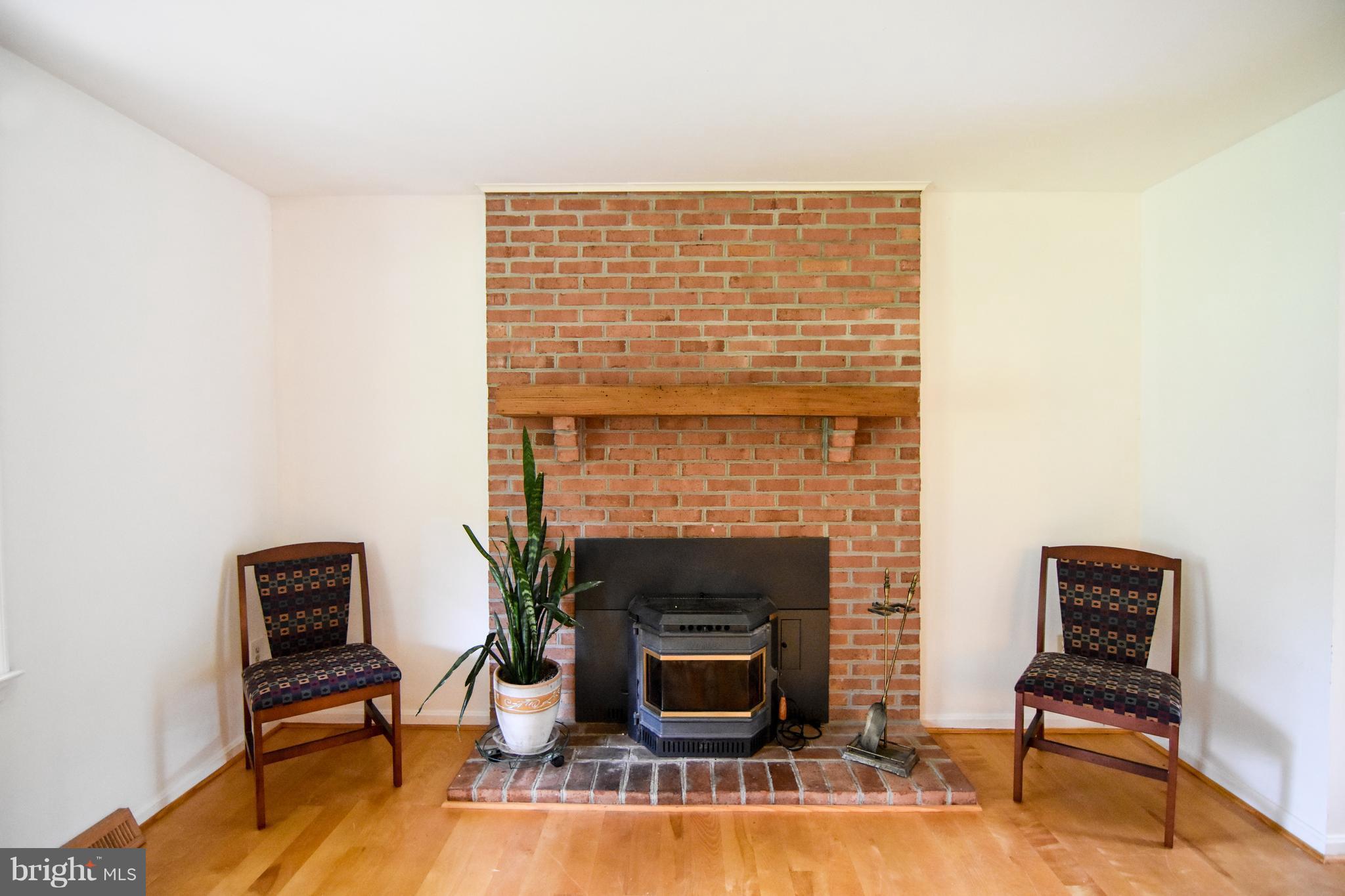 3924 Rush Road Jarrettsville, MD 21084 - Photo 7 of 30 Living Room w/pellet stove(mantel does not convey)
