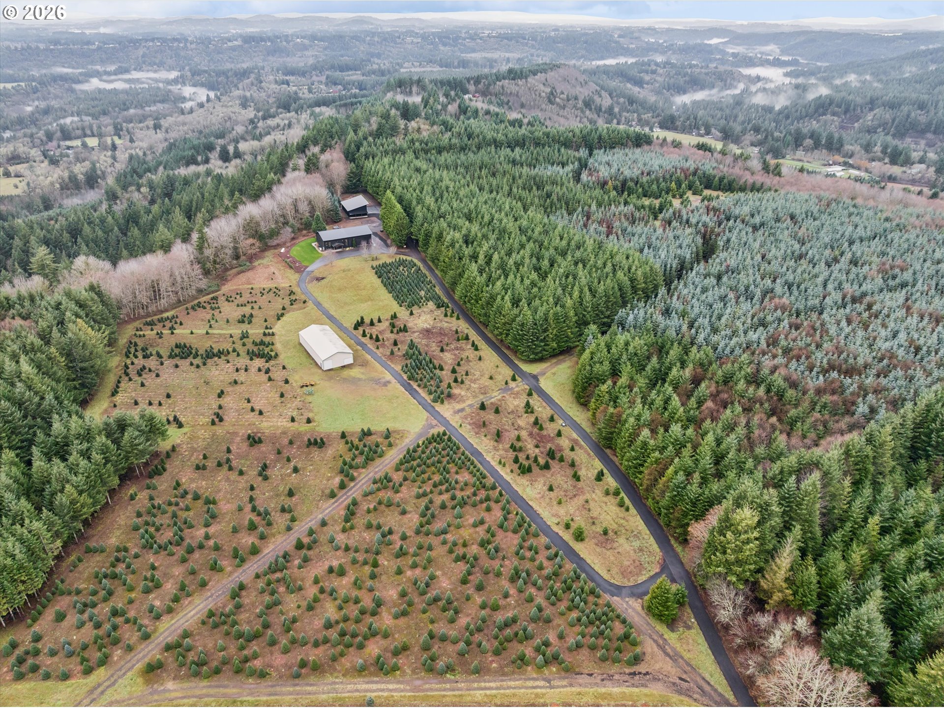 43815 Southeast Herrick Road Sandy, OR 97055 - Photo 29 of 35 an aerial view of a house