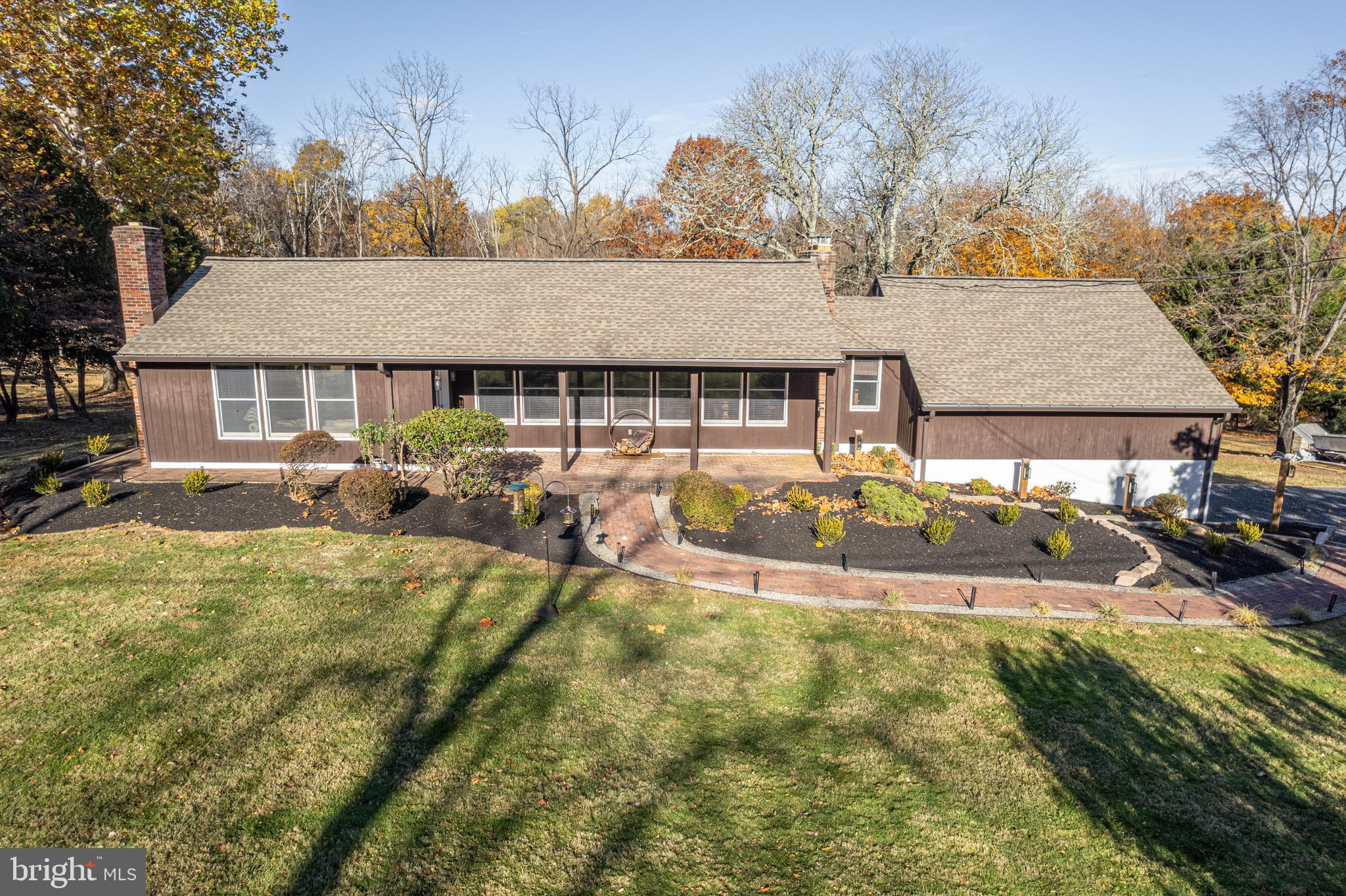 423 Brownsburg Road, Unit W Newtown, PA 18940 - Photo 101 of 109 Aerial shot of front of house