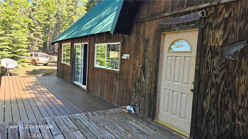 0 Fish Creek Forest Ranch, CA 95942 - Photo 18 of 43 Back deck main cabin