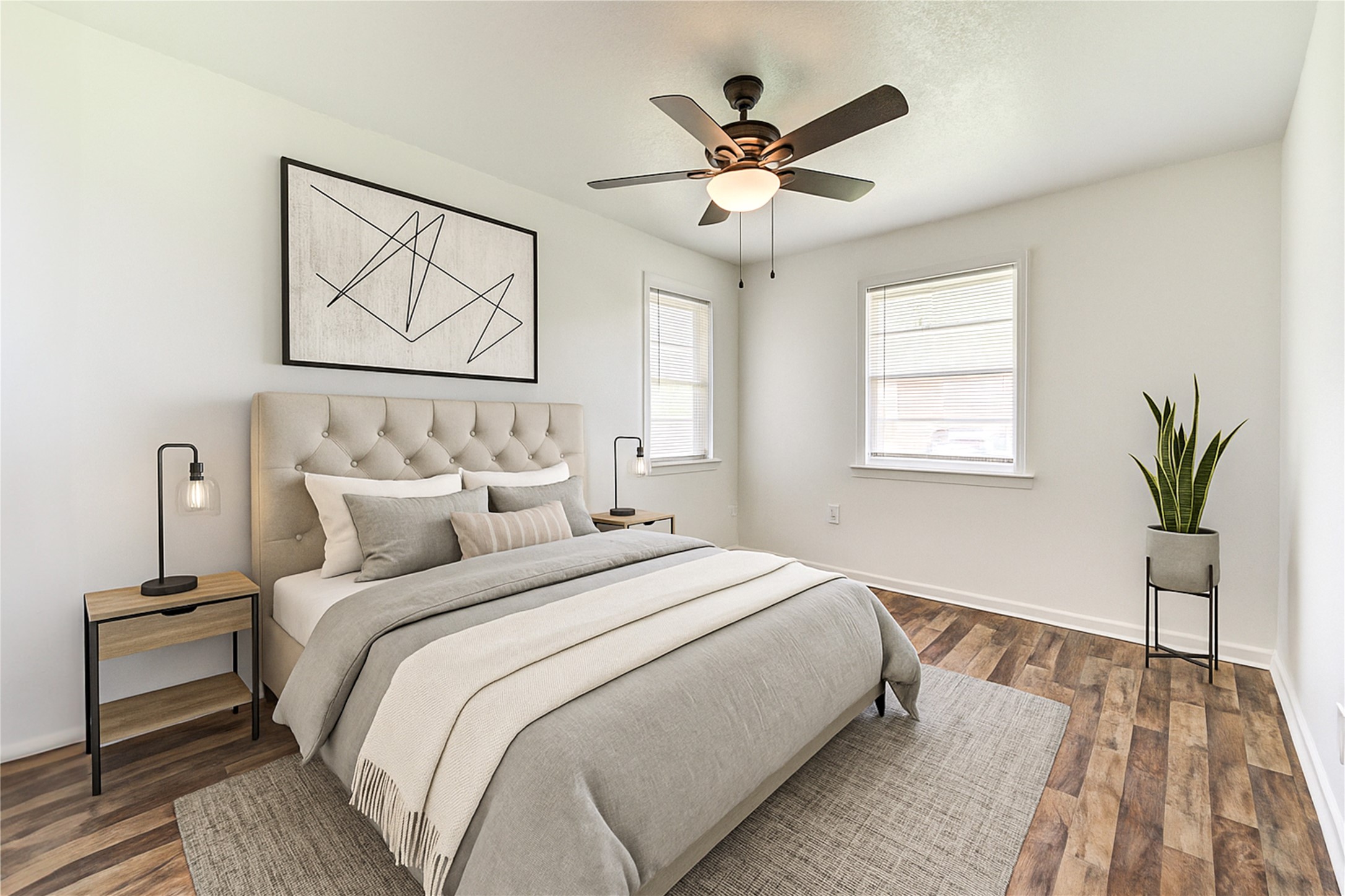 402 North 1st Street Beasley, TX 77417 - Photo 4 of 35 Virtually Staged Bedroom