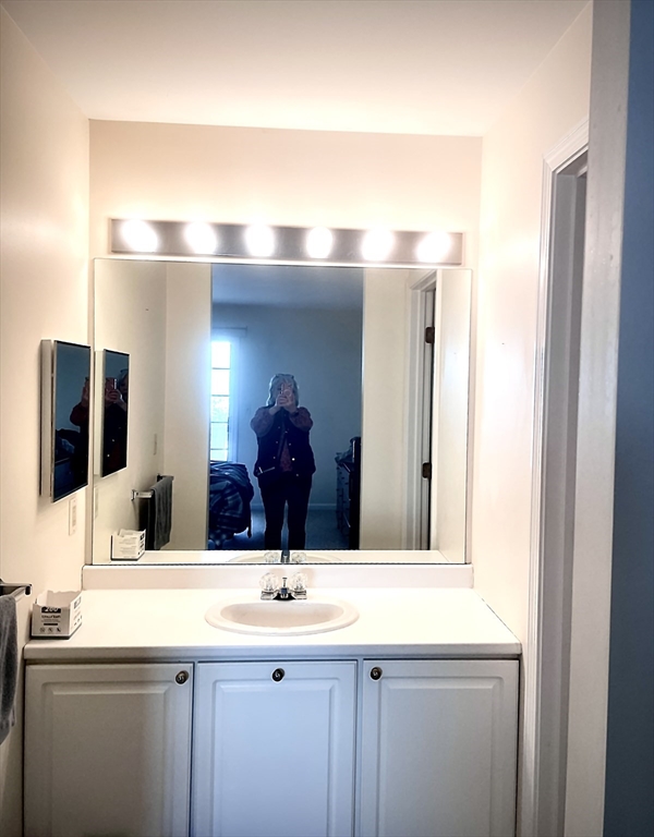 208 Gazebo Circle, Unit 208 Reading, MA 01867 - Photo 5 of 10 a bathroom with a sink and a mirror