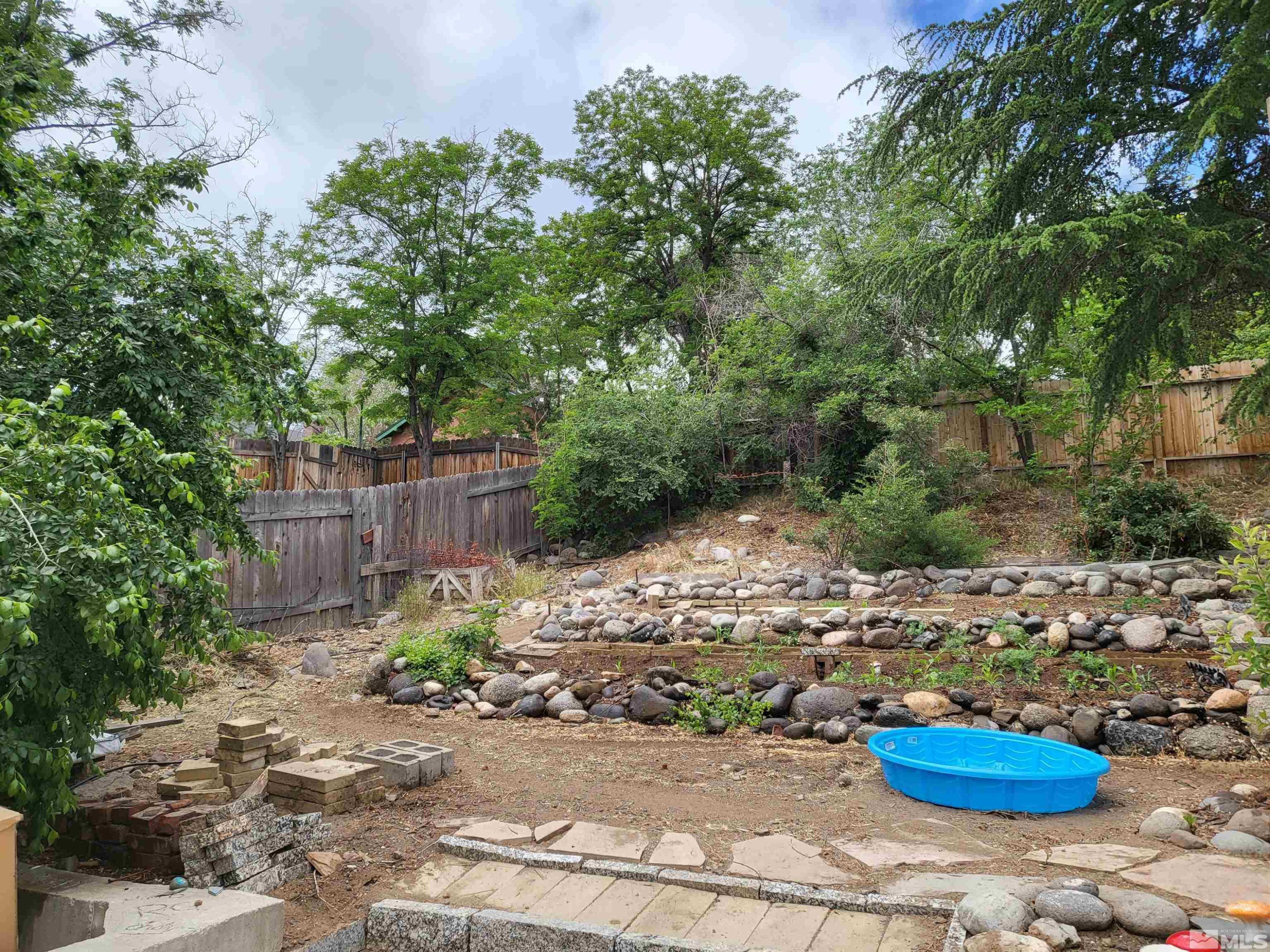 1347 Terrace Drive Reno, NV 89503 - Photo 23 of 25 a view of a backyard with plants and trees