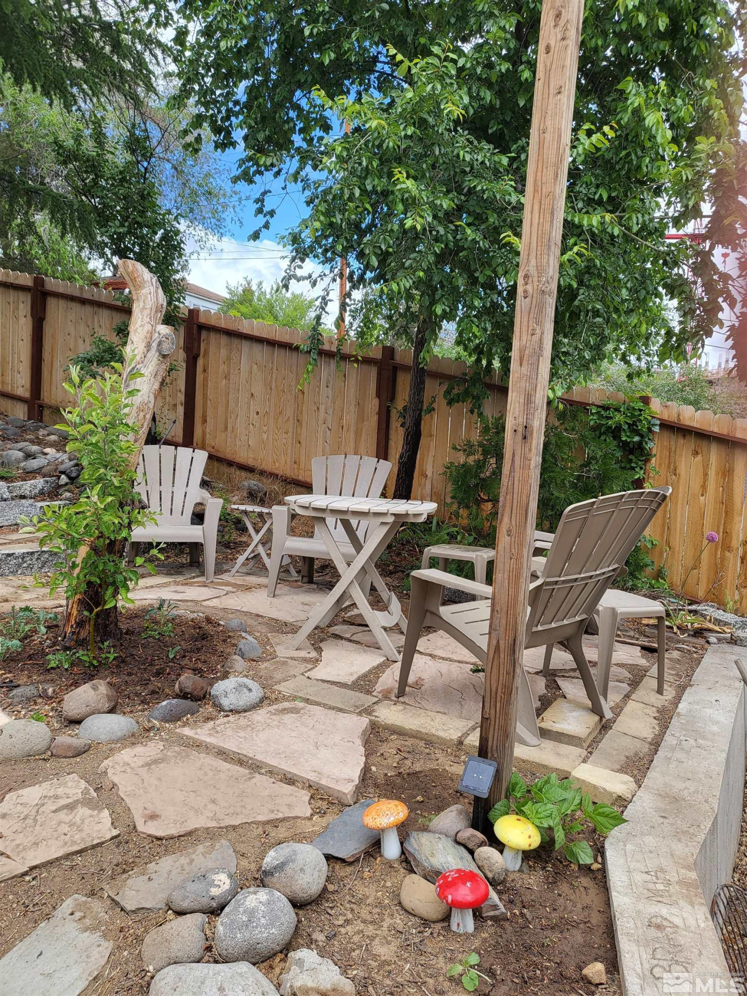 1347 Terrace Drive Reno, NV 89503 - Photo 24 of 25 a view of backyard with swimming pool and sitting area