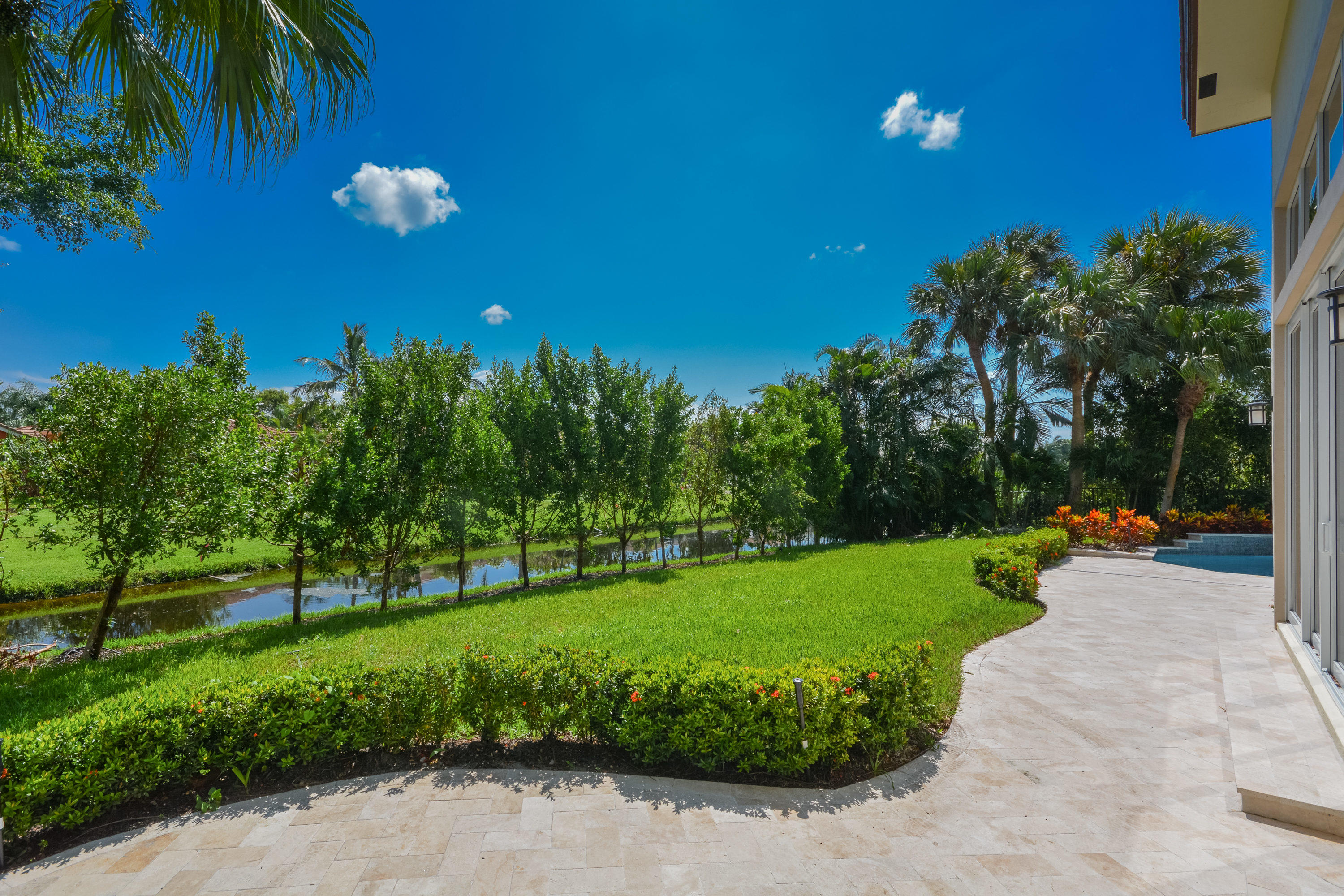6972 Queenferry Circle Boca Raton, FL 33496 - Photo 44 of 78 breakfast patio off master/water view
