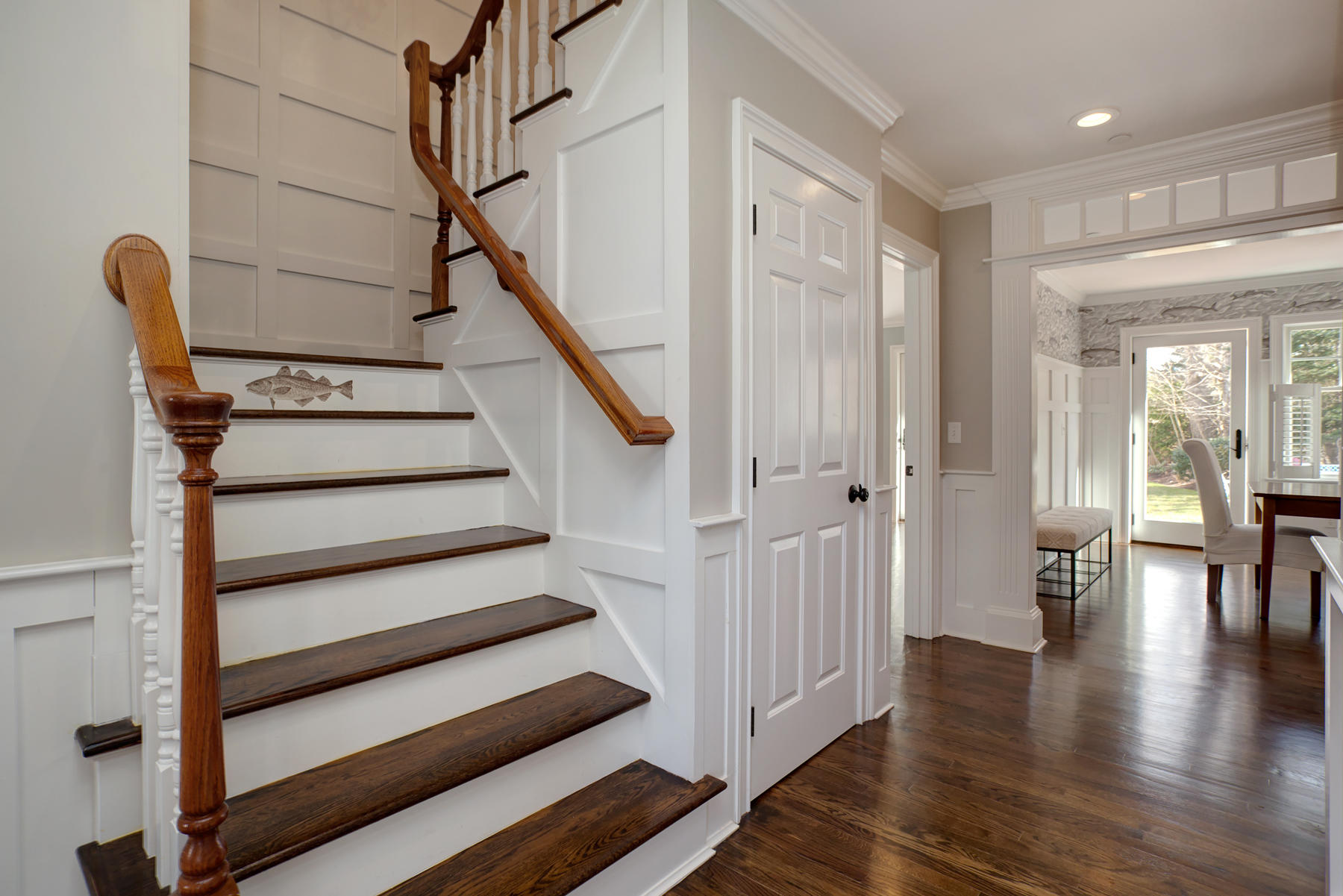 199 East Bay Road, Unit 12 Osterville, MA 02655 - Photo 20 of 40 a view of entryway with wooden floor and stairs