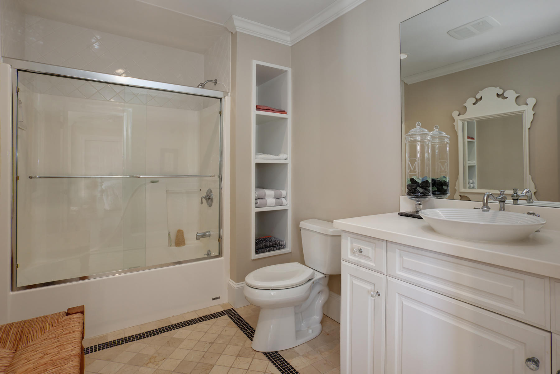 199 East Bay Road, Unit 12 Osterville, MA 02655 - Photo 29 of 40 a bathroom with a sink a toilet and shower