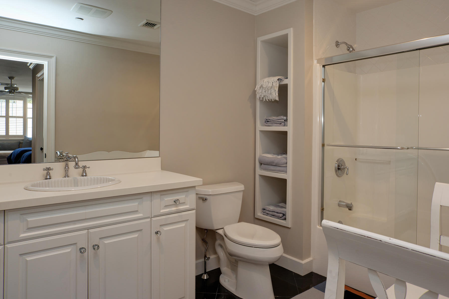 199 East Bay Road, Unit 12 Osterville, MA 02655 - Photo 31 of 40 a bathroom with a sink a toilet and shower