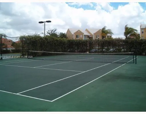 a view of a tennis court