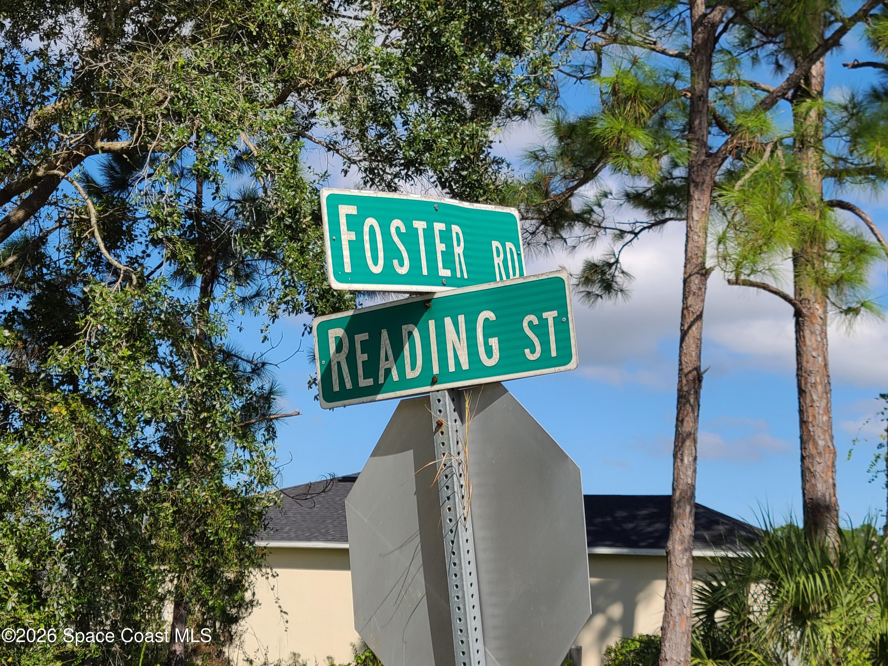 2798 Foster St Sign