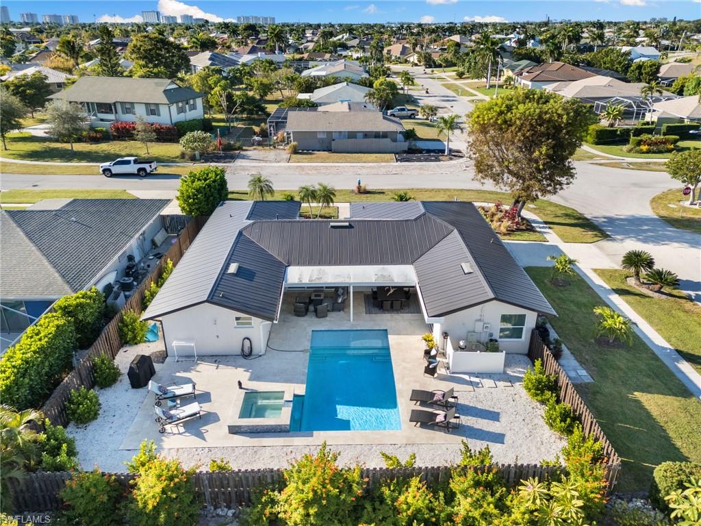 321 Columbus Way Marco Island, FL 34145 - Photo 38 of 40 Aerial perspective of suburban area with a pool