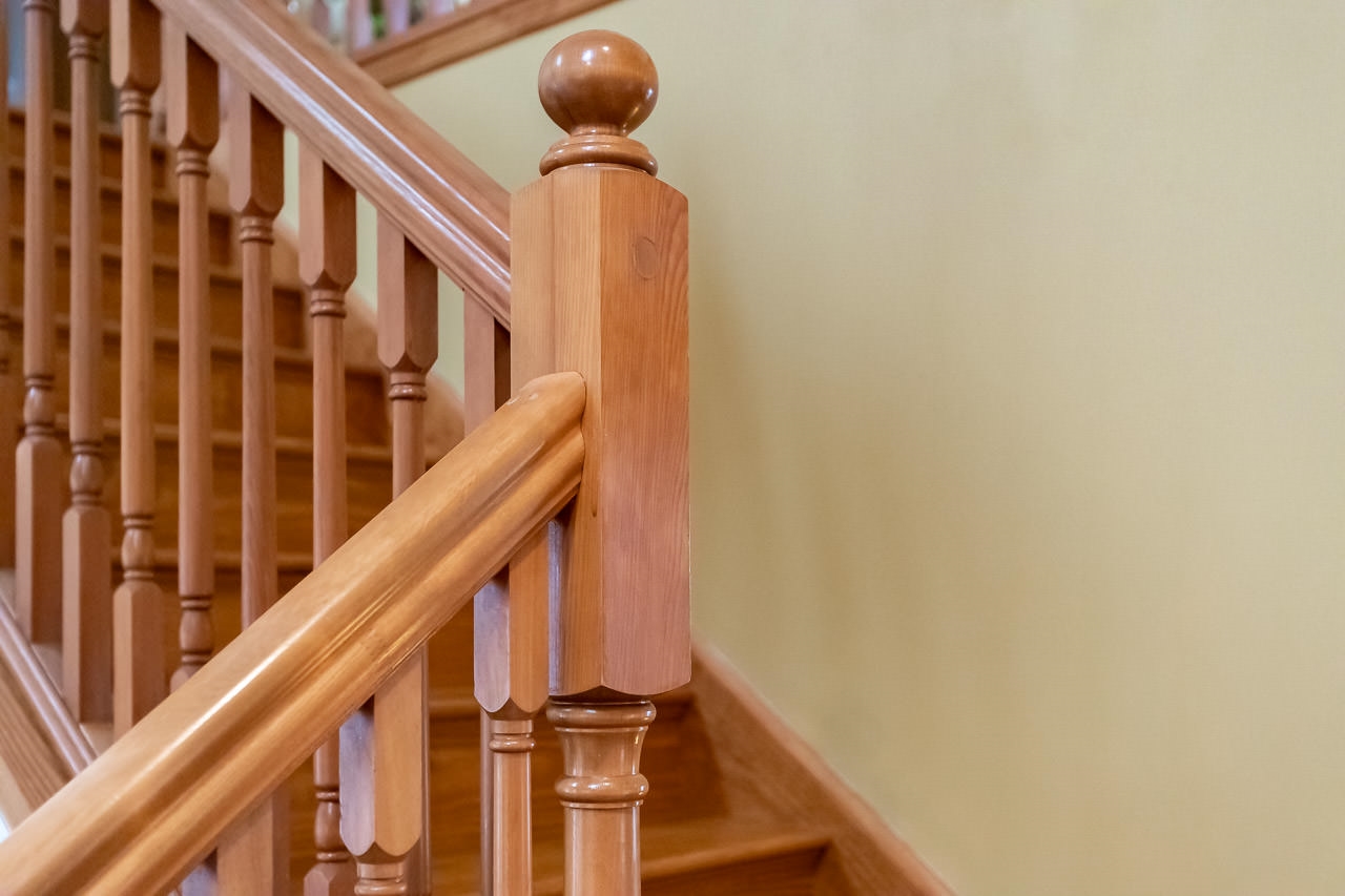 180 Ridgemore Drive Raphine, VA 24472 - Photo 28 of 68 a view of staircase with railing and white walls