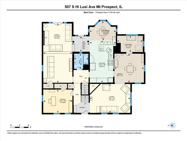 $699,900 | 507 South Hi Lusi Avenue, Mount Prospect, IL 60056